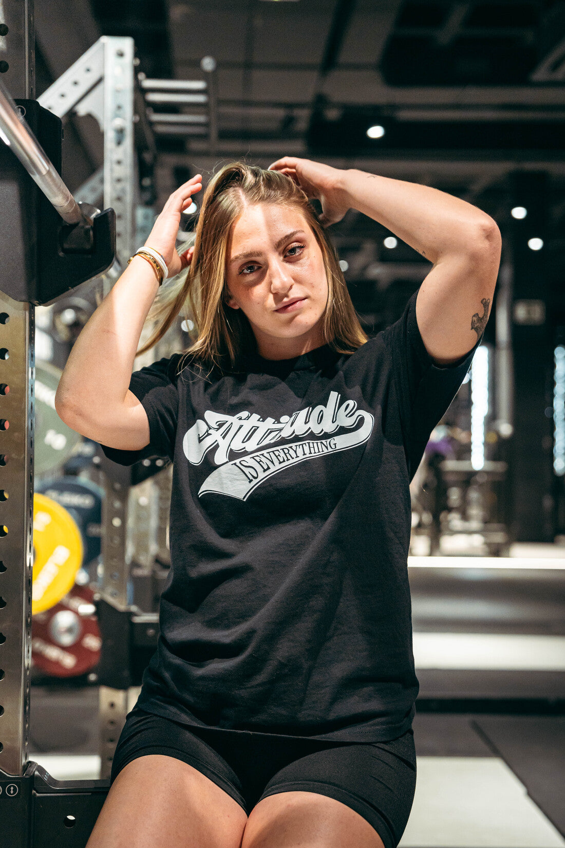 Camiseta “ATTITUDE” color negro