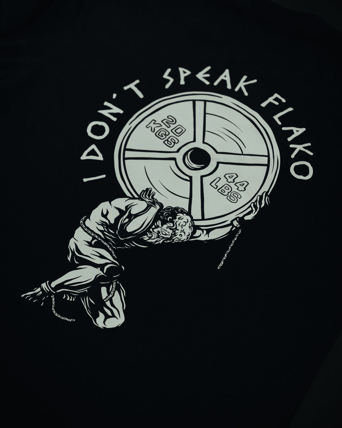 Camiseta Oversize “ATLAS” – I DON’T SPEAK FLAKO