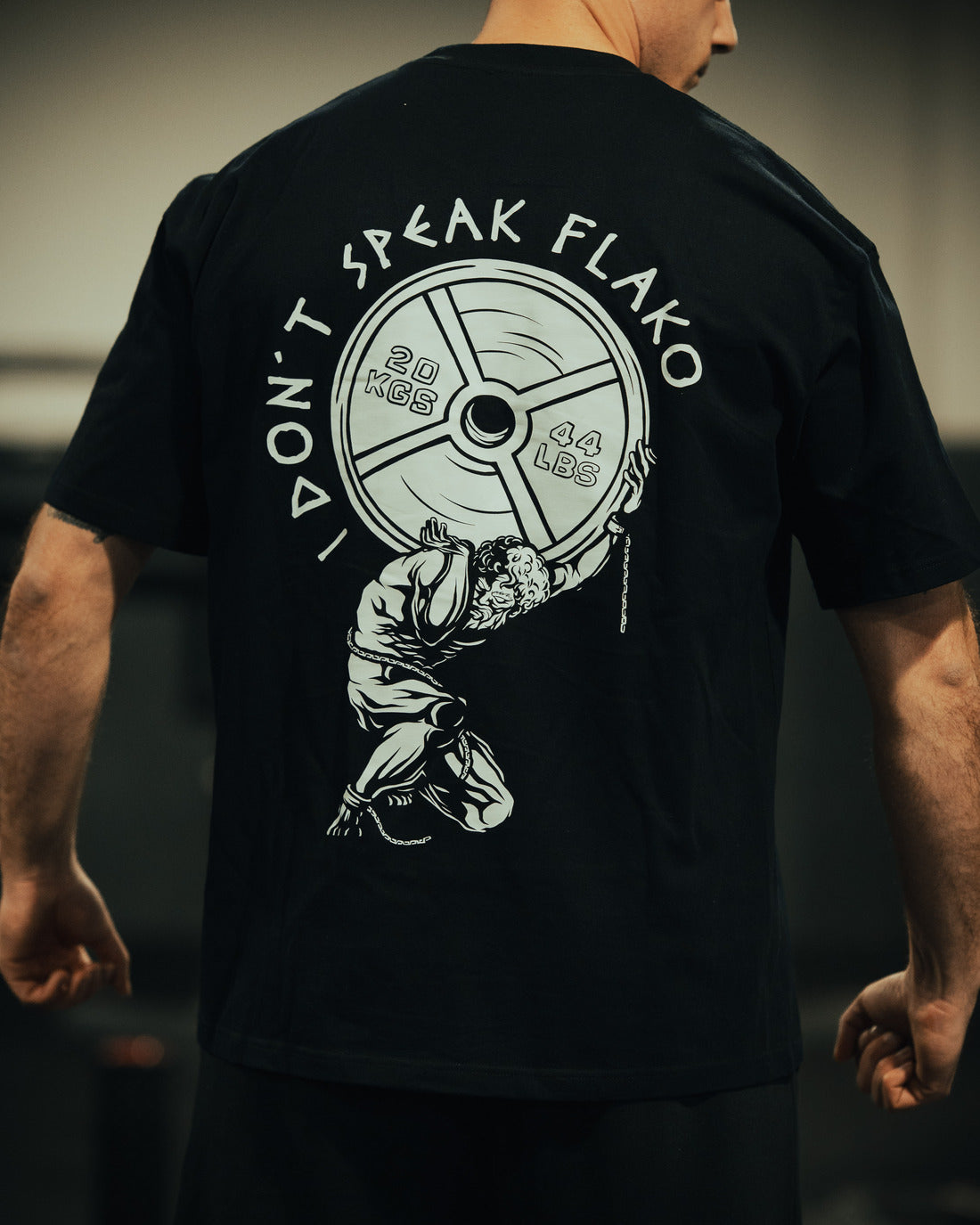 Camiseta Oversize “ATLAS” – I DON’T SPEAK FLAKO