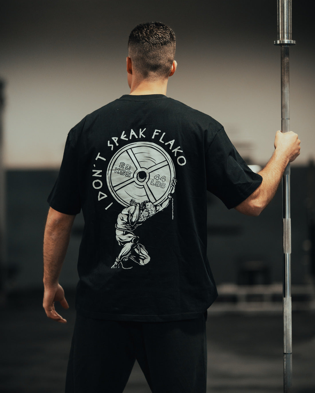 Camiseta Oversize “ATLAS” – I DON’T SPEAK FLAKO