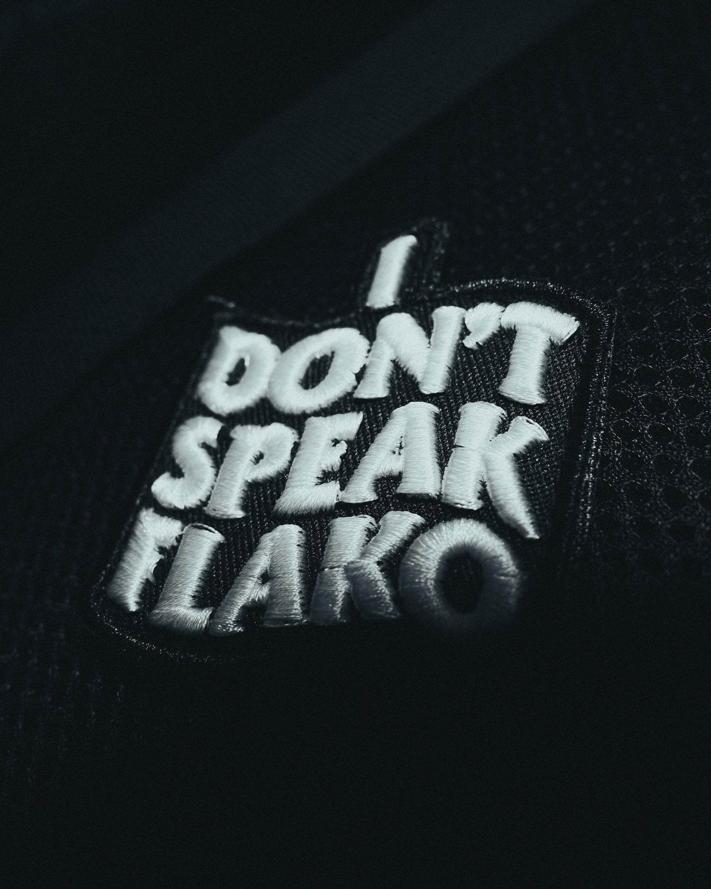 Parche "I DON'T SPEAK FLAKO"