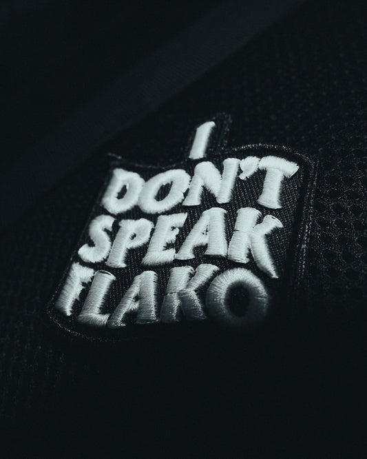 Parche "I DON'T SPEAK FLAKO"